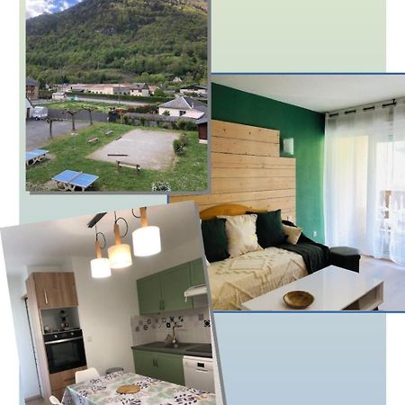 Appart T 3 Bagneres-De-Luchon Vue Montagne - Piscine Mi Juin 外观 照片