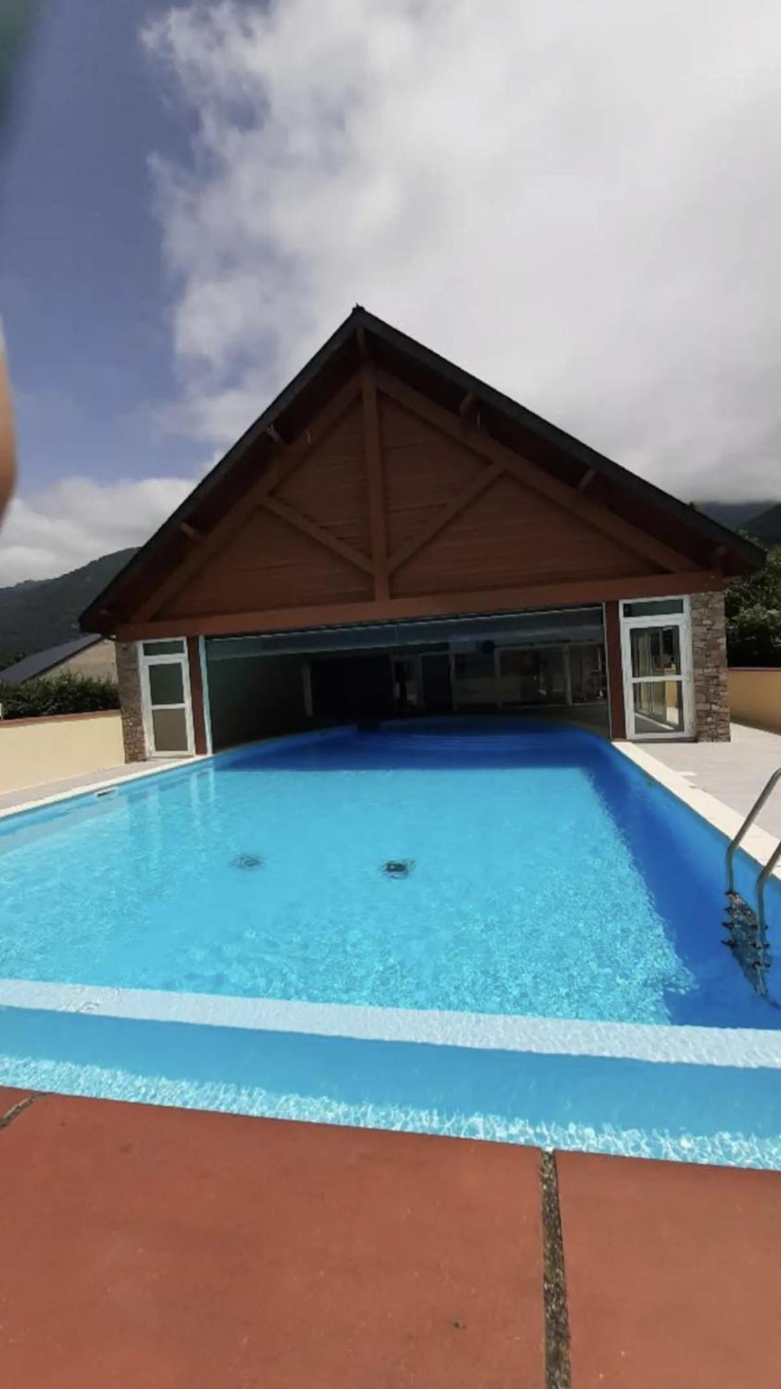 Appart T 3 Bagneres-De-Luchon Vue Montagne - Piscine Mi Juin 外观 照片