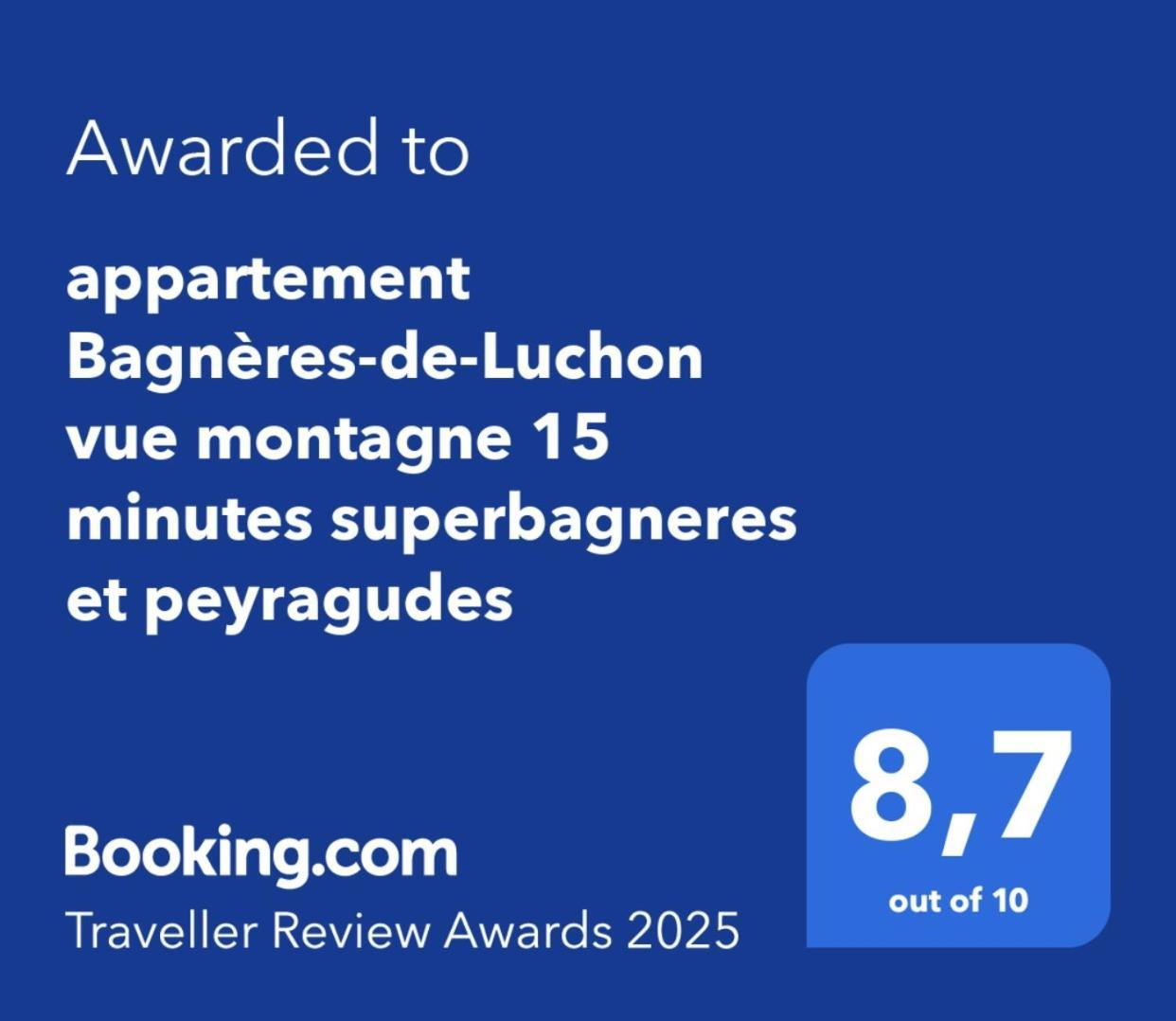 Appart T 3 Bagneres-De-Luchon Vue Montagne - Piscine Mi Juin 外观 照片